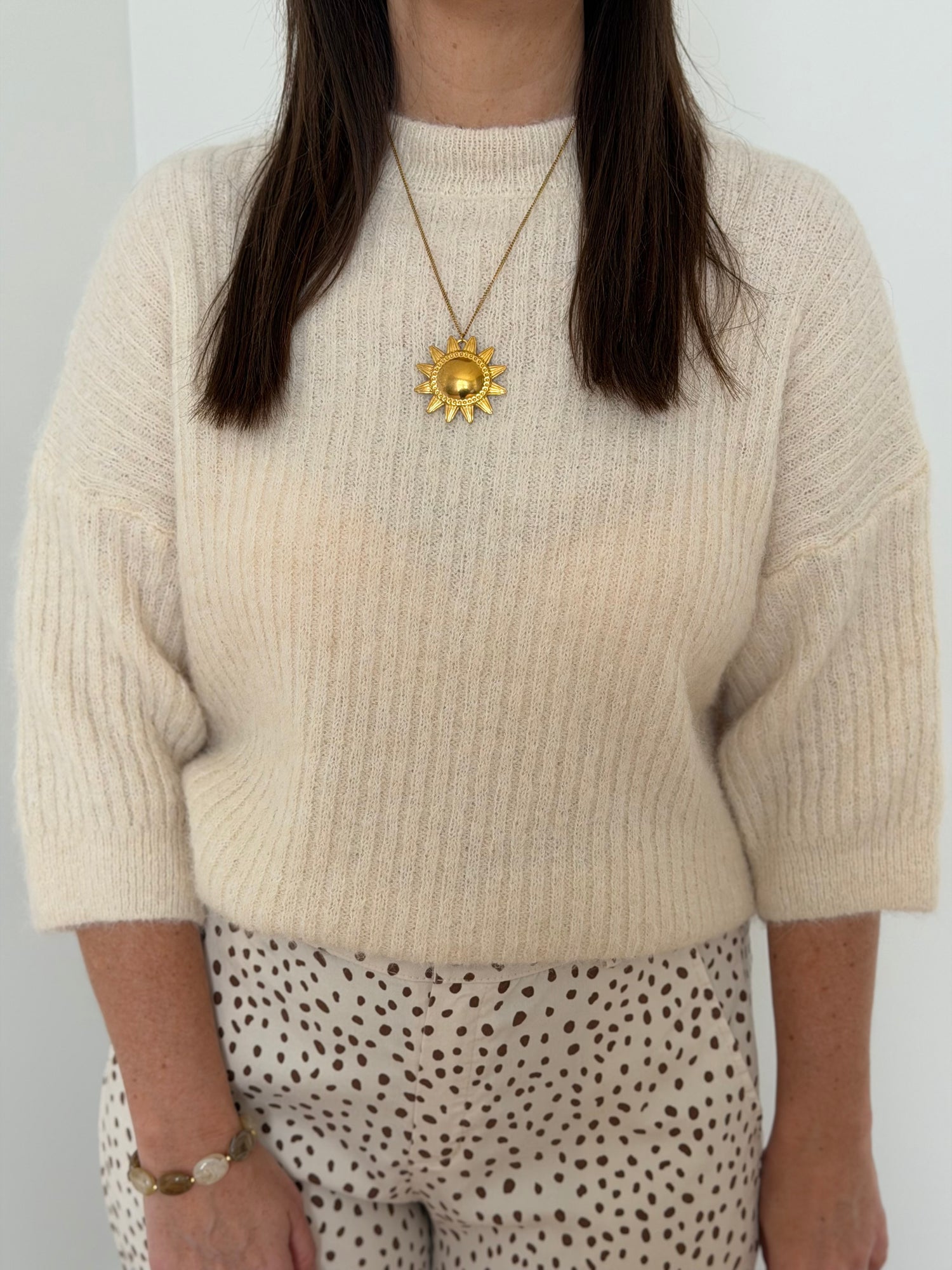 zachte beige knit - My Dressing