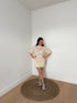 Beige denim rokje - My Dressing