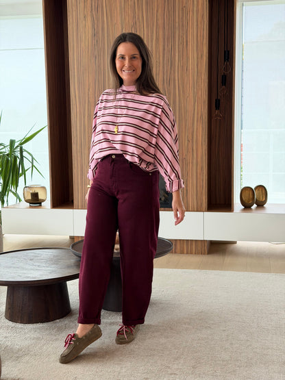 Emma shirt roze
