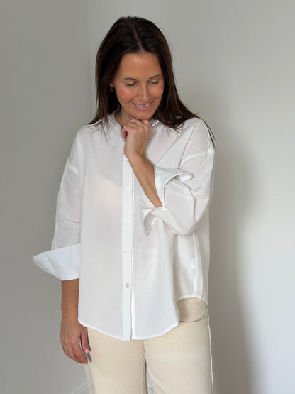 Basic witte blouse - My Dressing