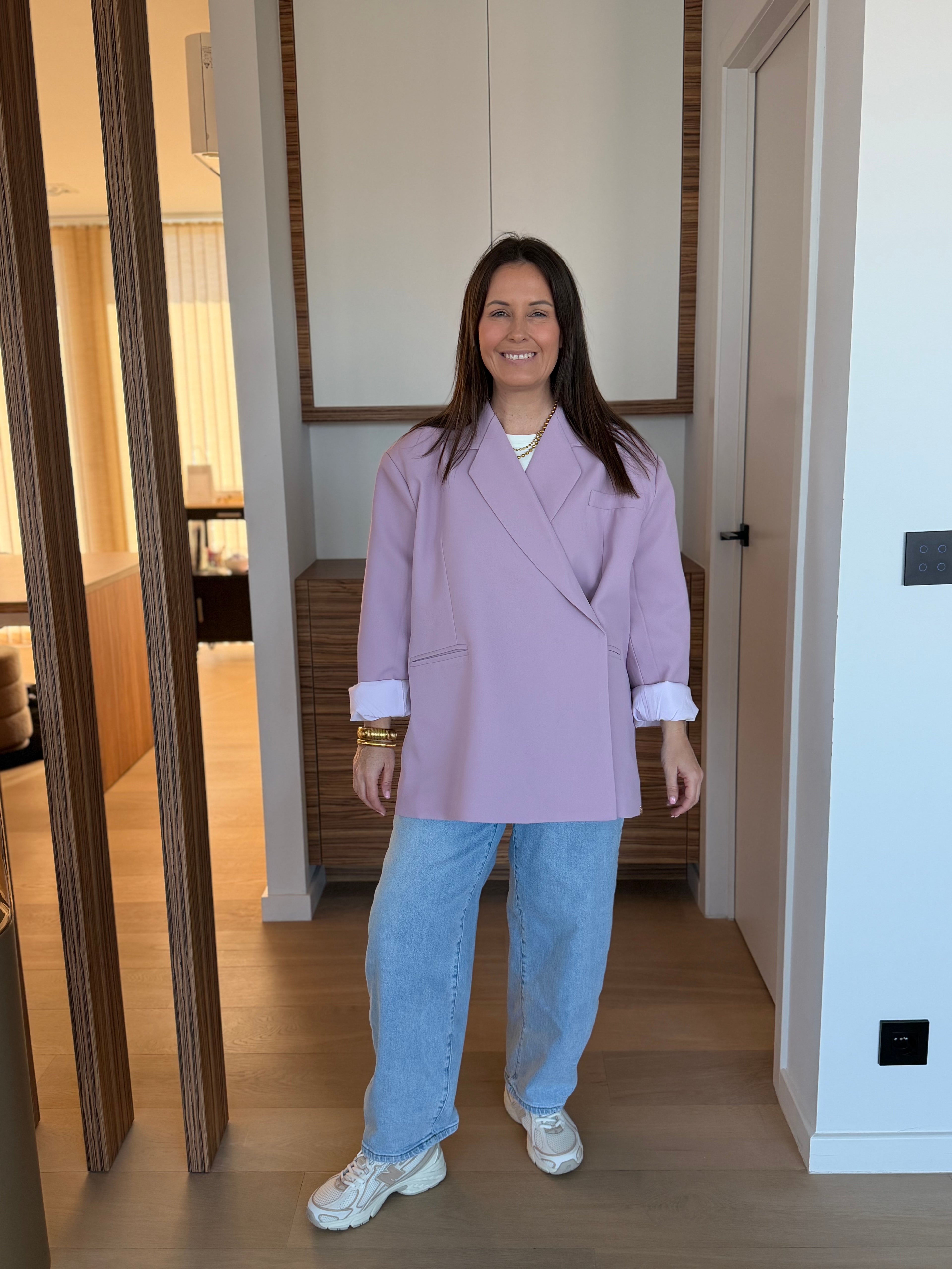 Lila blazer, oversized model - My Dressing