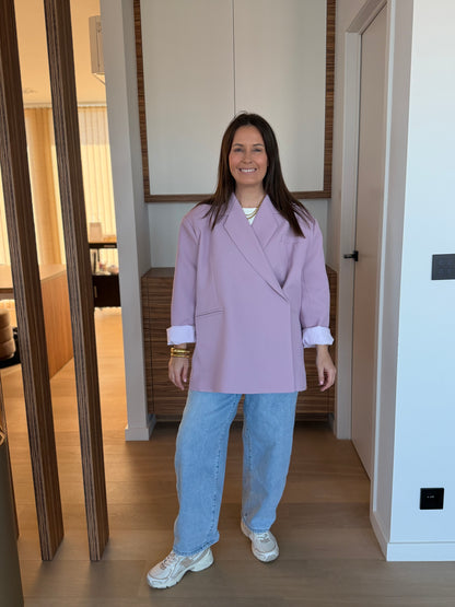 Lila blazer, oversized model - My Dressing