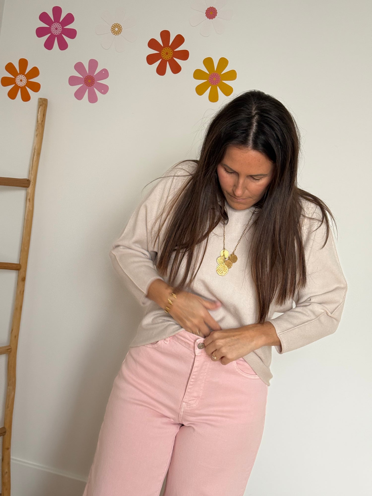 Beige truitje - My Dressing