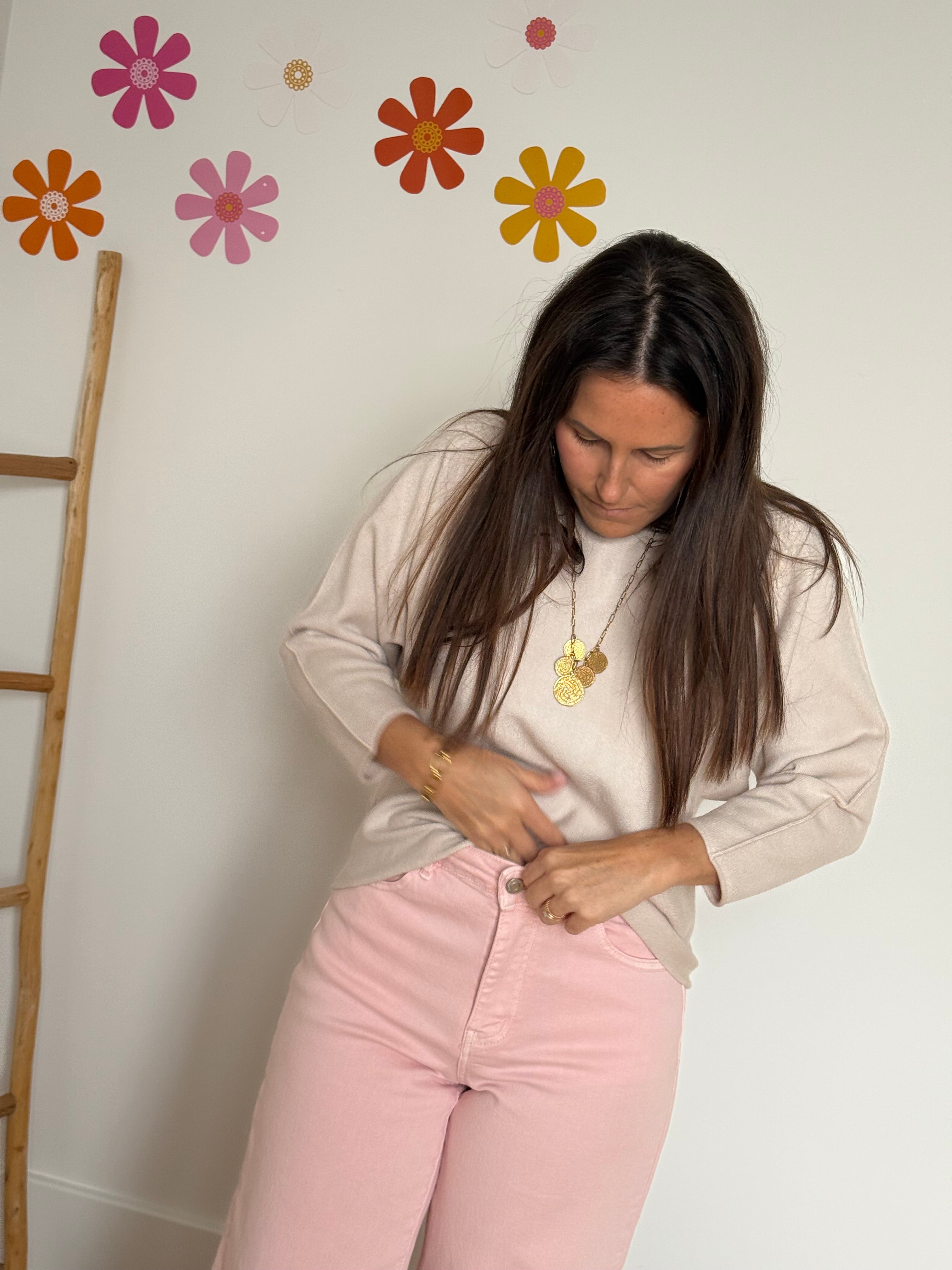 Beige truitje - My Dressing