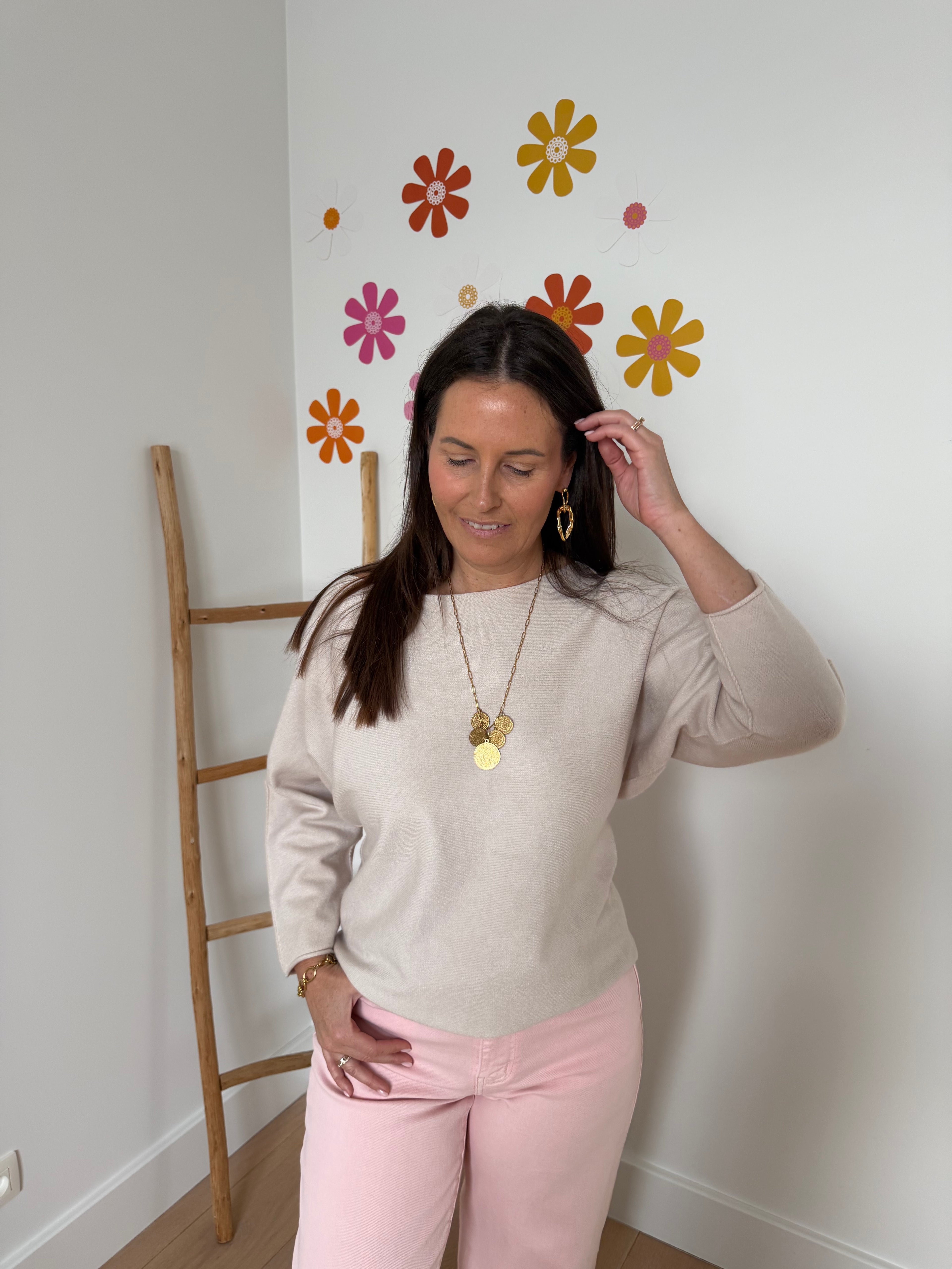 Beige truitje - My Dressing