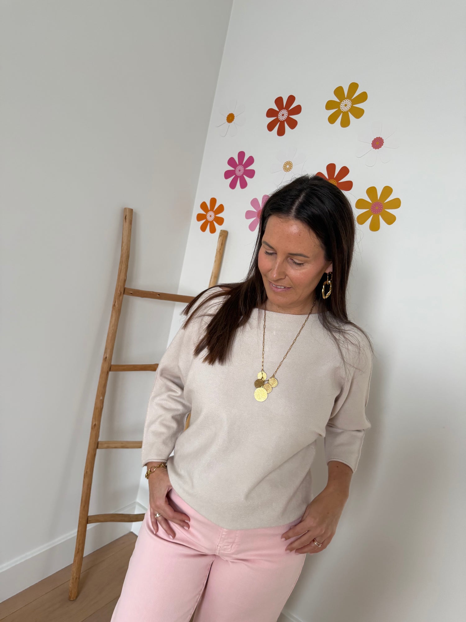 Beige truitje - My Dressing