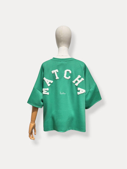 Matcha t-shirt groen