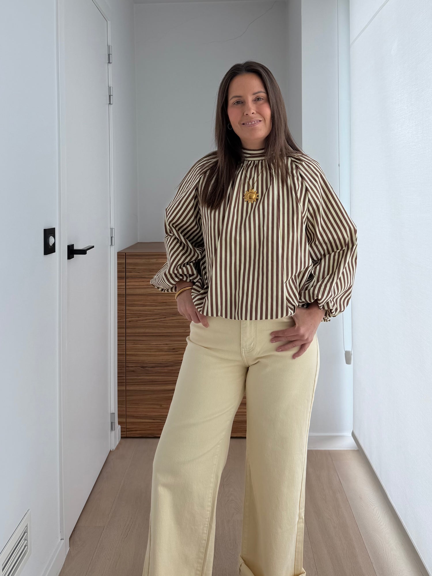 Lou jeans lichtgeel