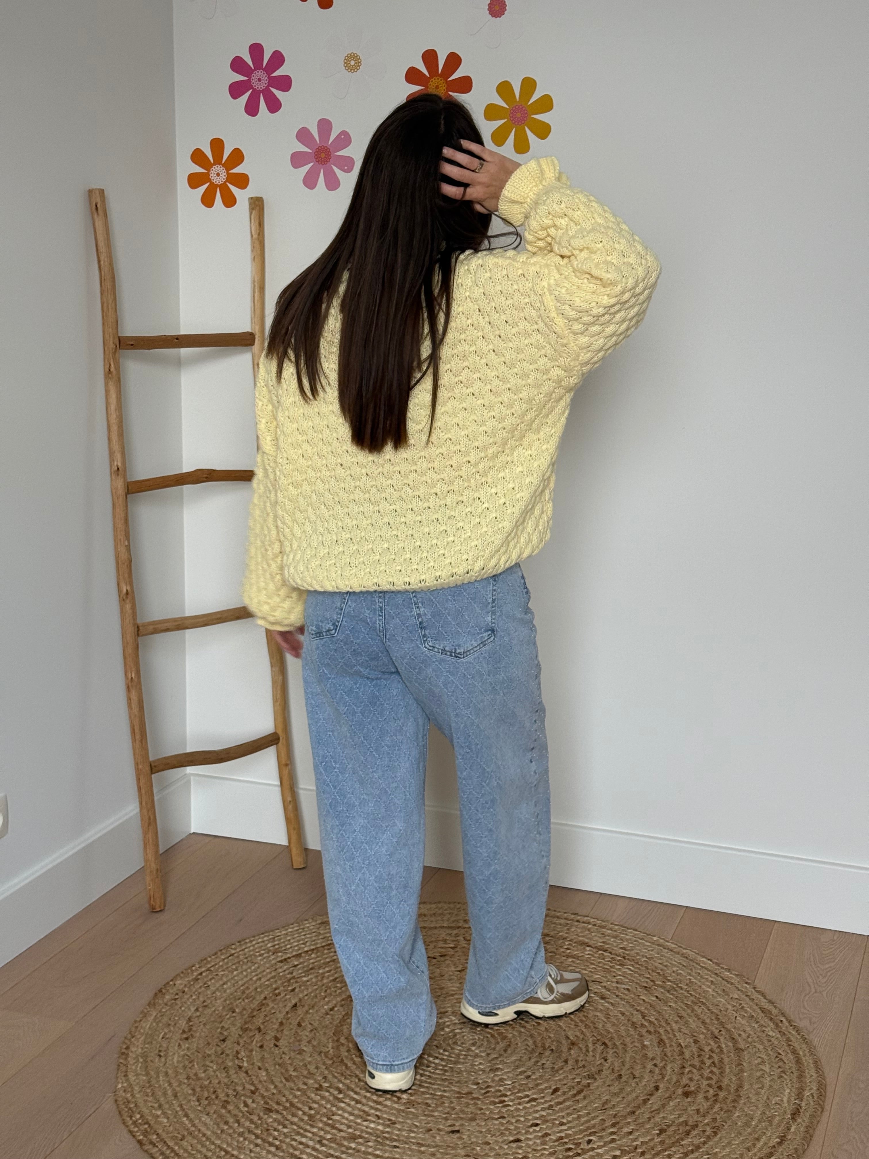 Barrel/balloon jeans met strass - My Dressing