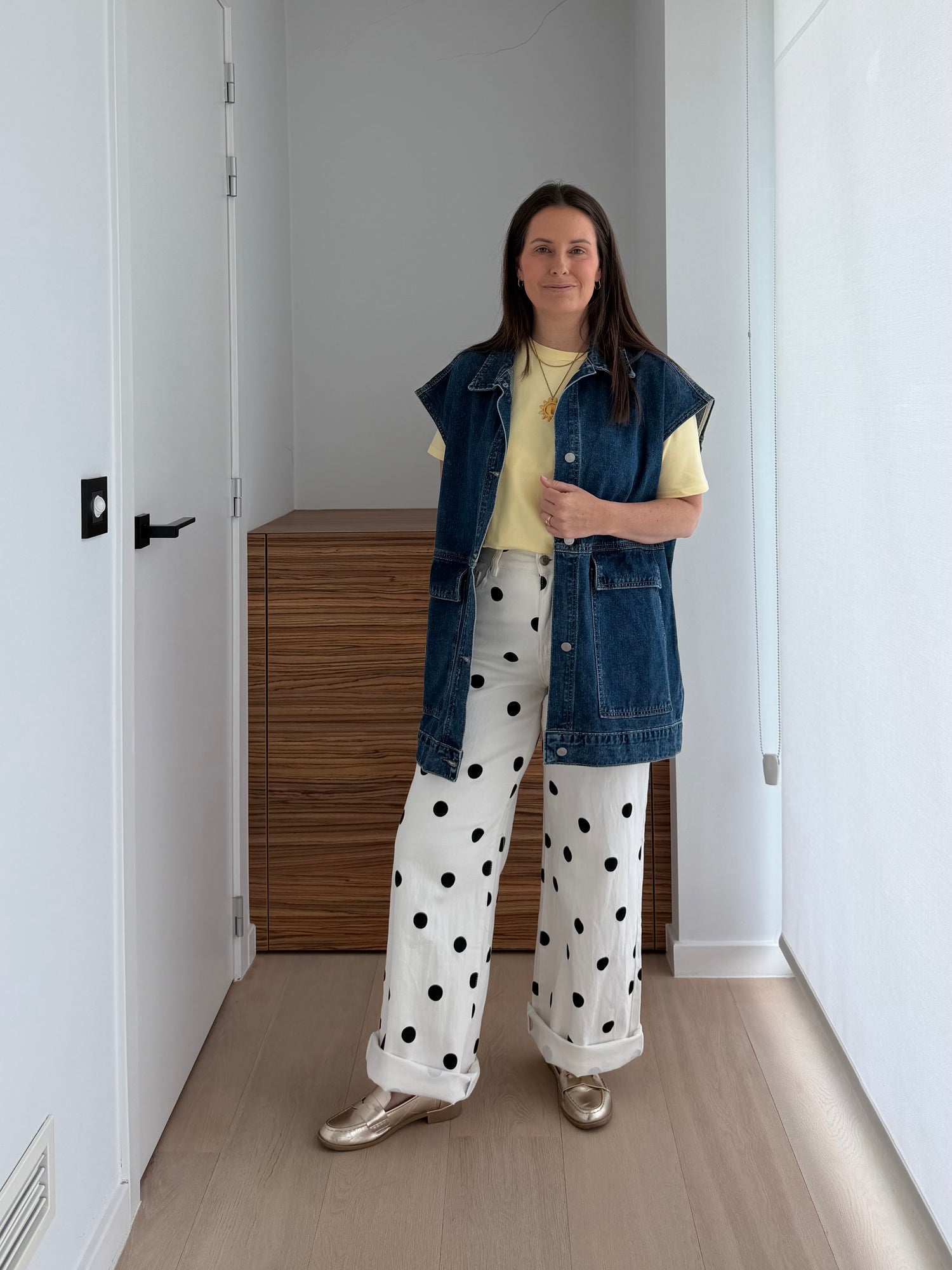 Mouwloze denim gilet - My Dressing