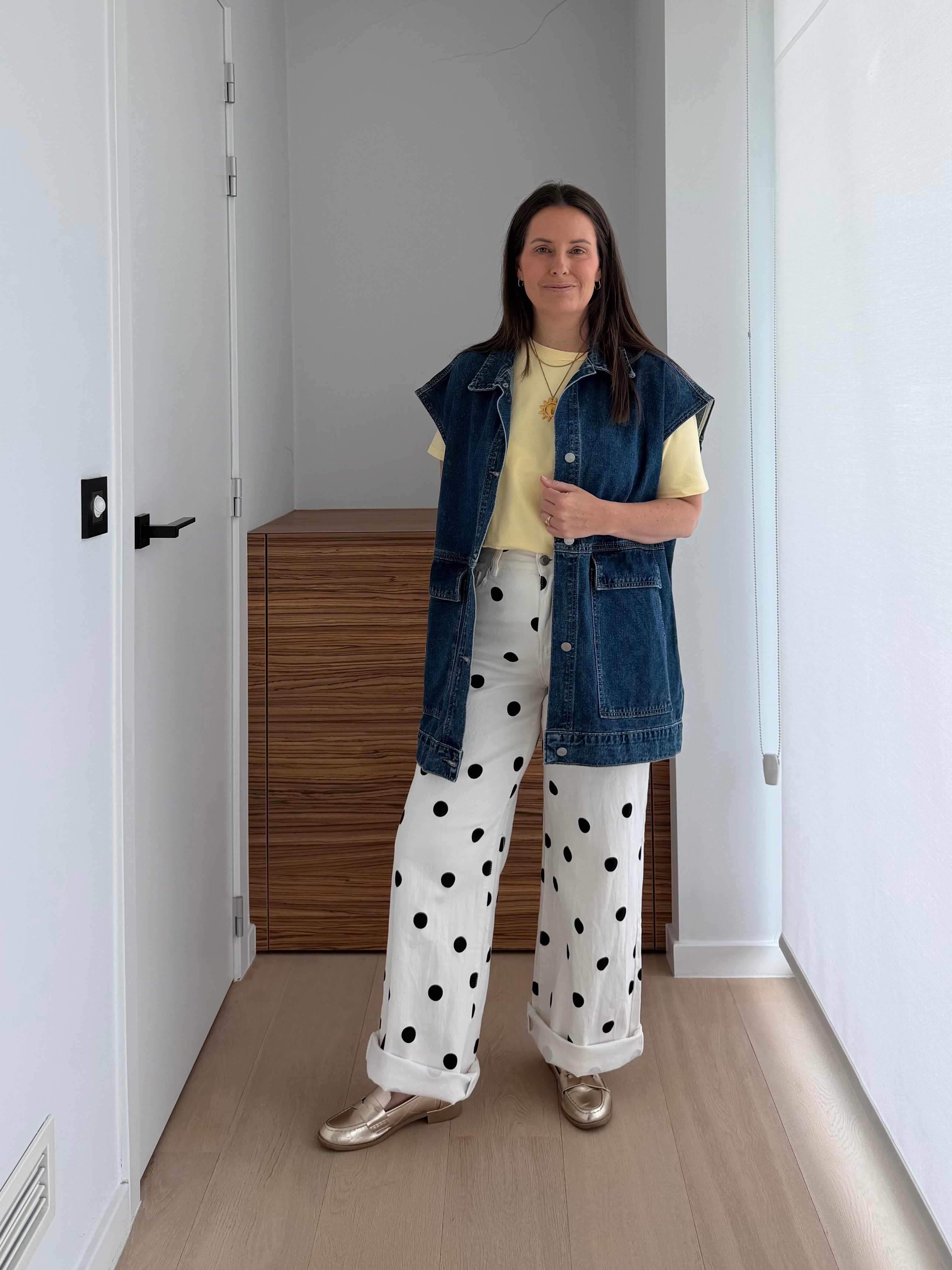 Mouwloze denim gilet - My Dressing