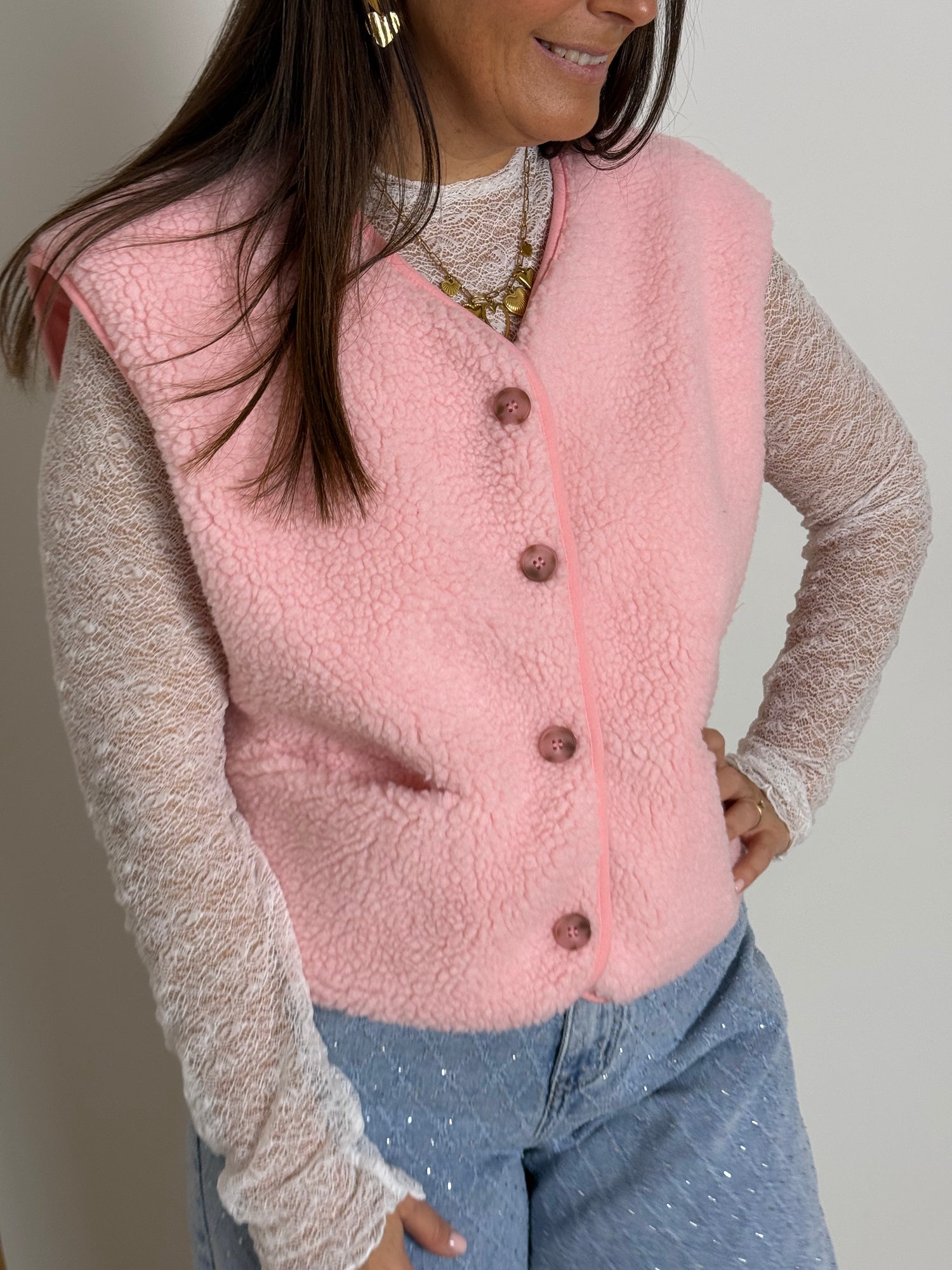 Witte longsleeve - My Dressing