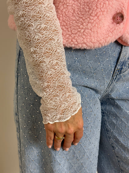 Witte longsleeve - My Dressing