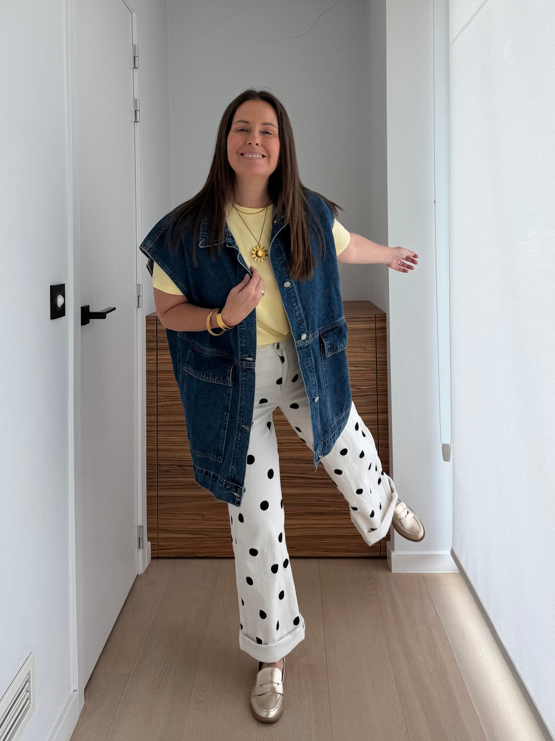 Denim gilet mouwloos - My Dressing
