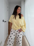 Veelzijdige dames sweater draagbaar als boothals of off shoulder top