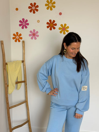 Babyblauwe jogging set - My Dressing