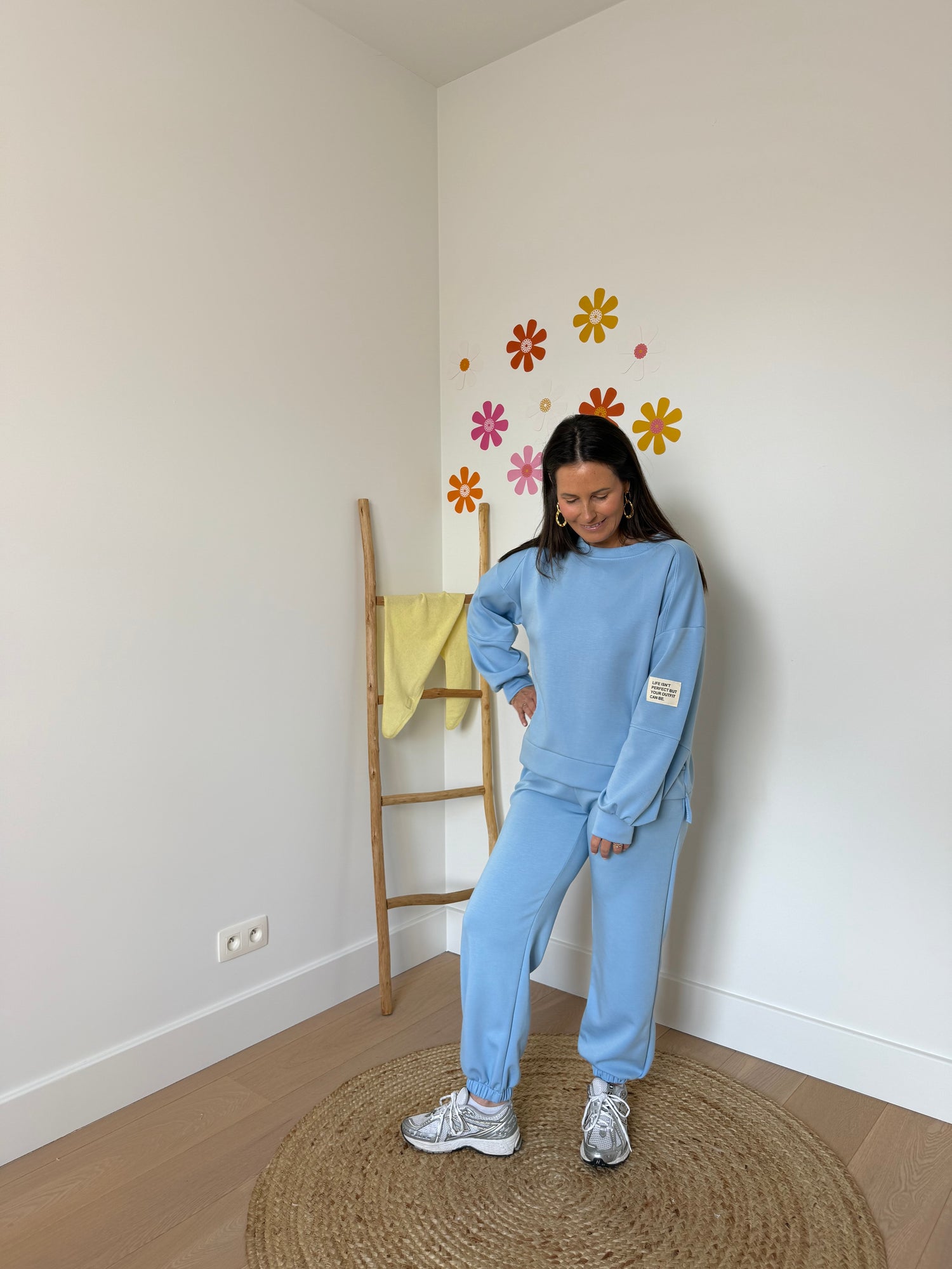 Babyblauwe jogging set - My Dressing