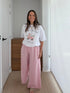 Casual graphic T-shirt met Vespa print en zomerse Italiaanse vibe