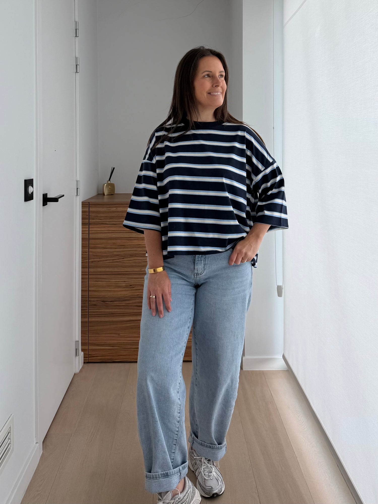 Noemie shirt marine