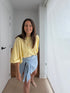 Gele oversized t-shirt - My Dressing