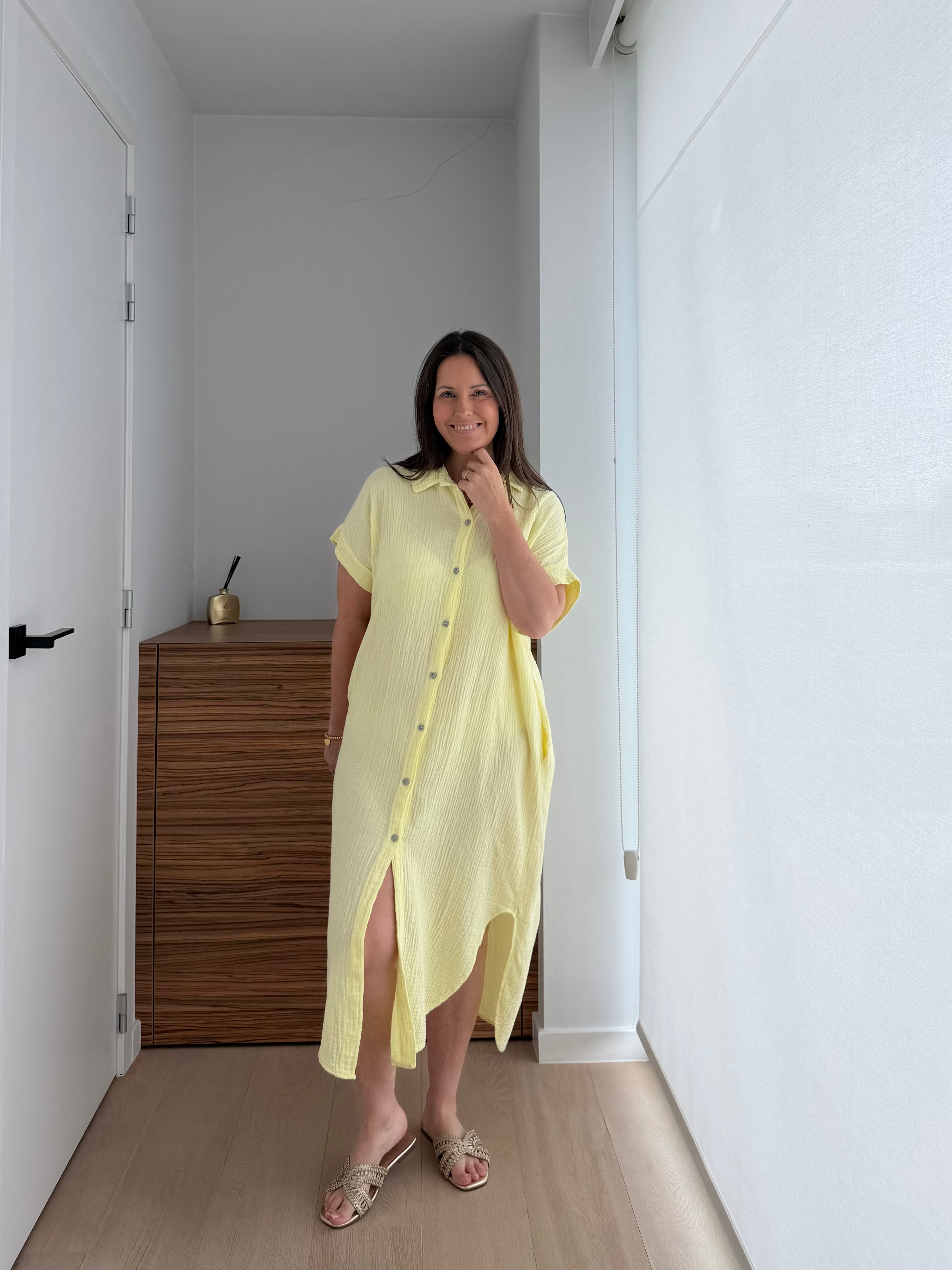 Sunny breeze maxi jurk