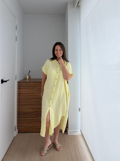 Sunny breeze maxi jurk