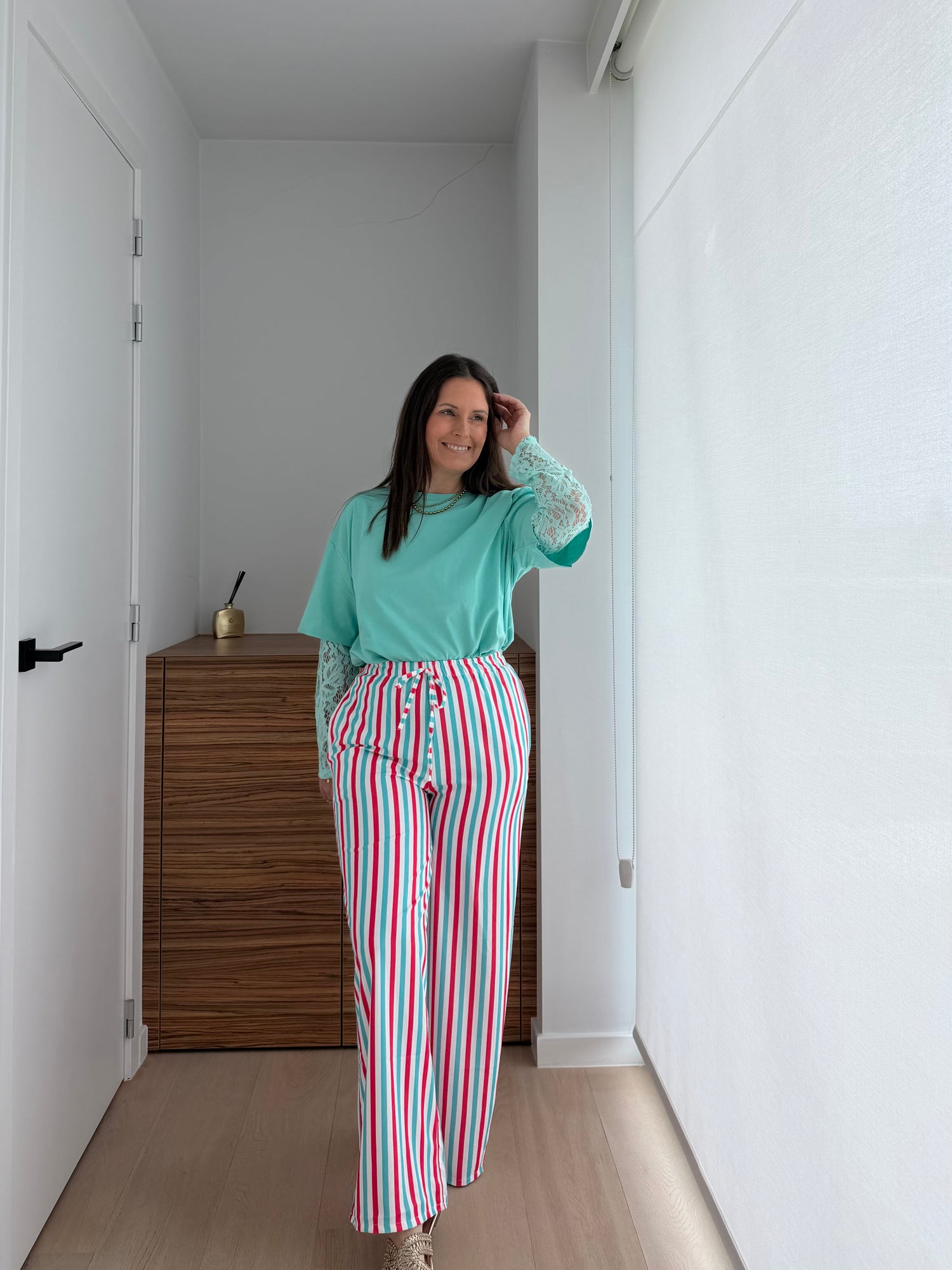 Kleurrijke broek dames - My Dressing