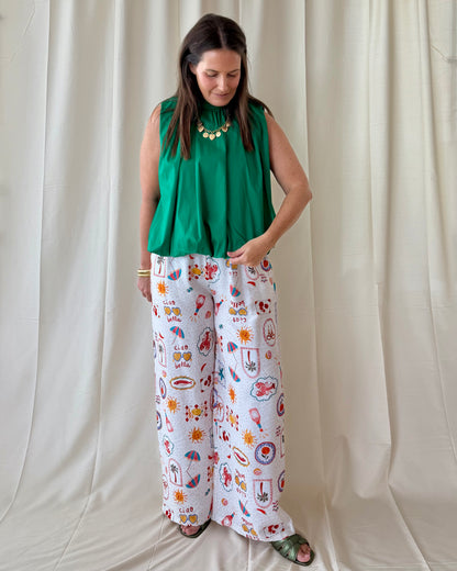 Print broek