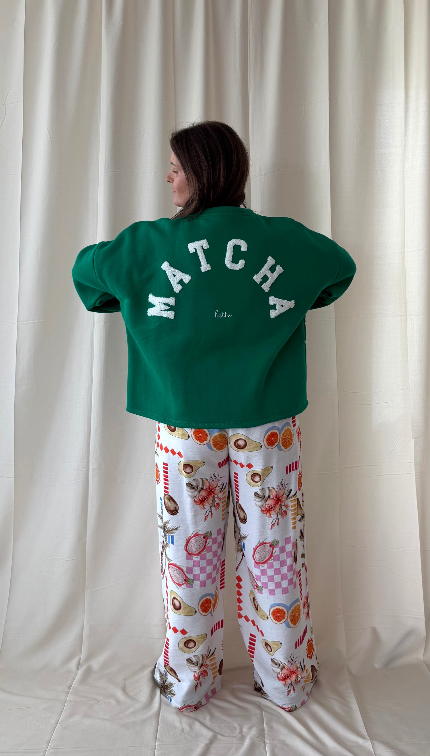 Groene matcha sweater - My Dressing