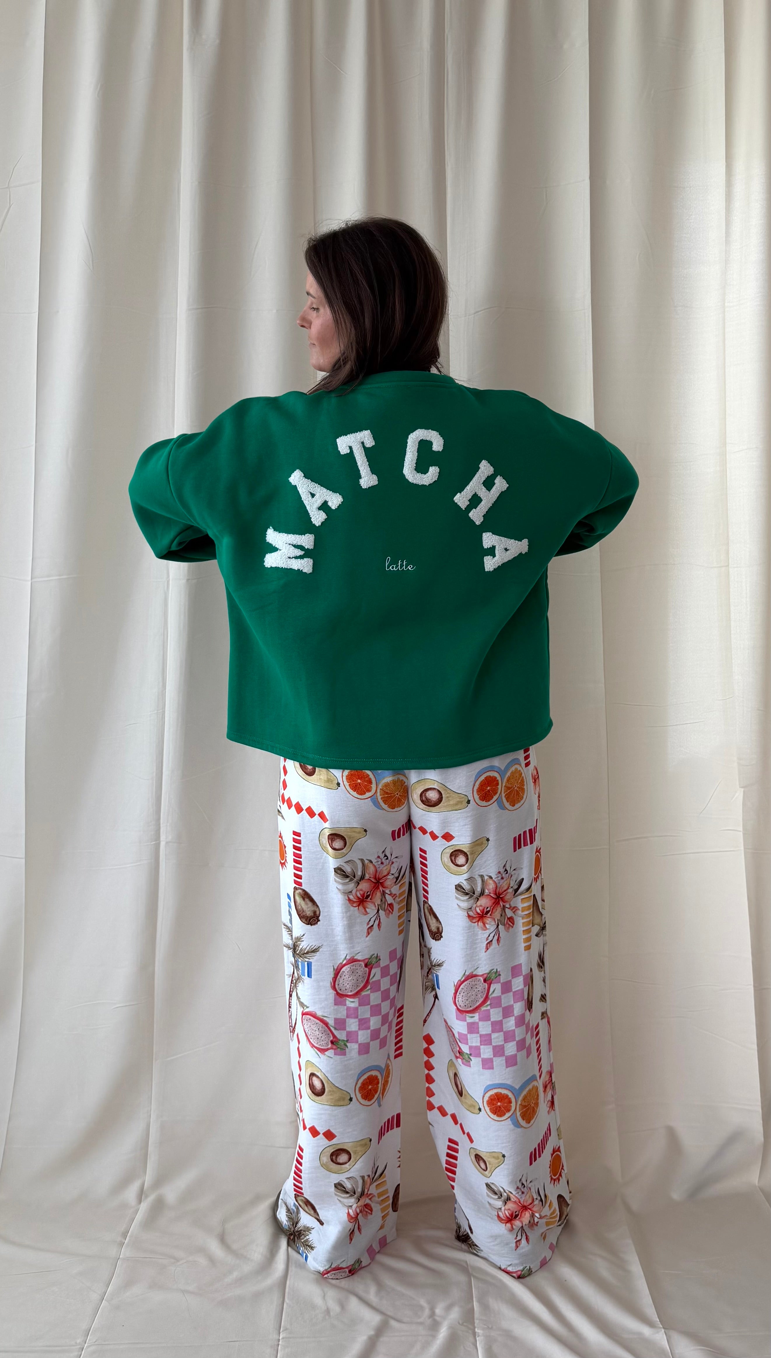 Groene matcha sweater - My Dressing