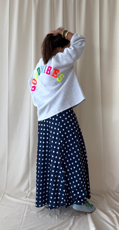 Goodvibes sweater lichtgrijs