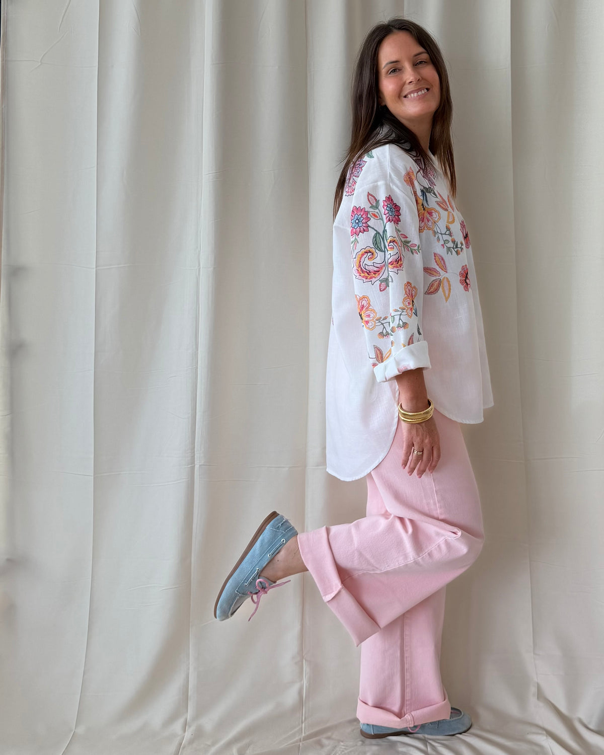 Flora blouse ecru
