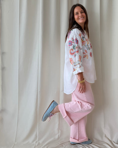 Flora blouse ecru