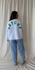 Grijze sweater matcha - My Dressing