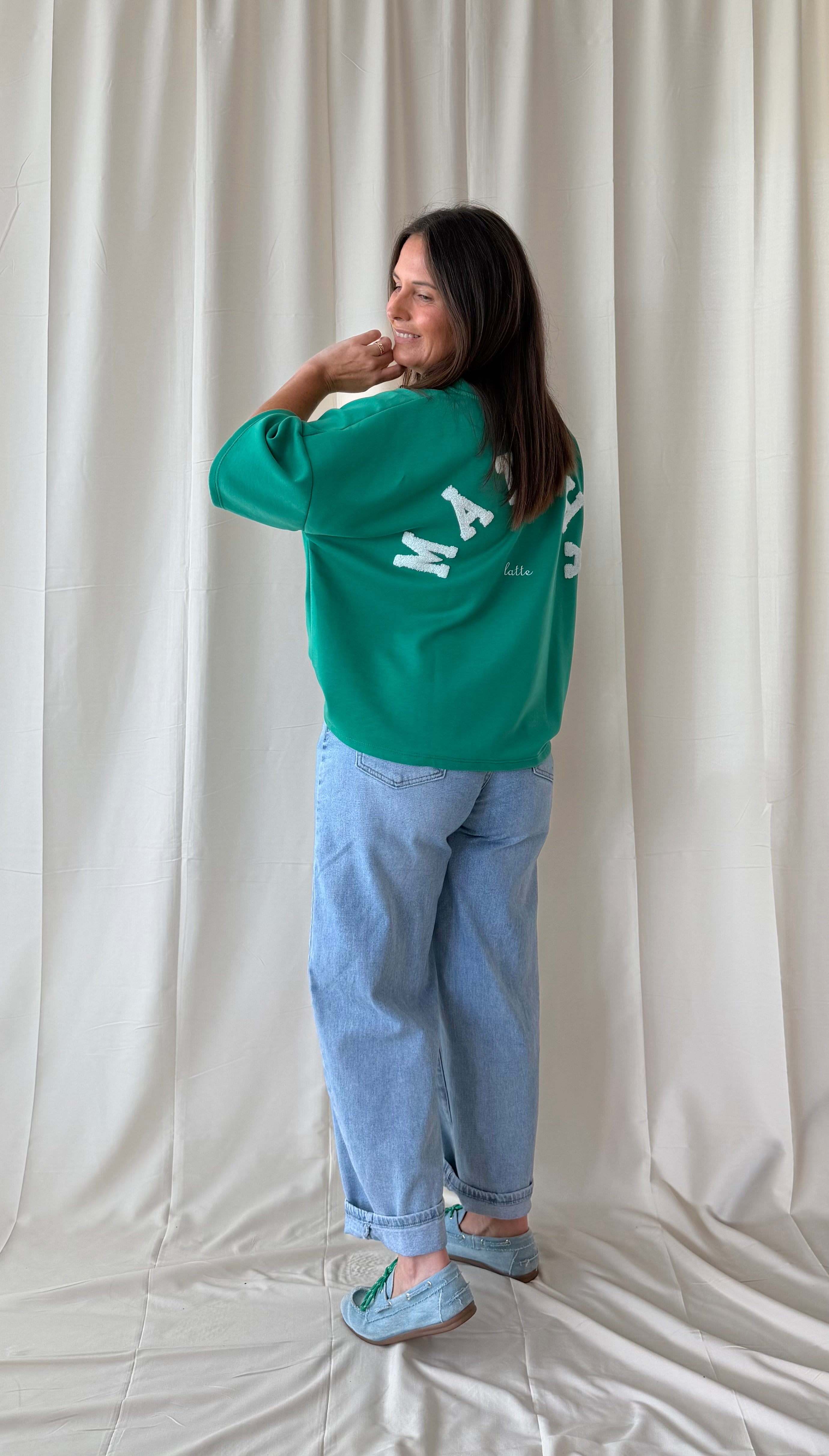 Matcha t-shirt groen