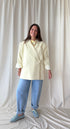 Lichtgele oversized blazer - My Dressing