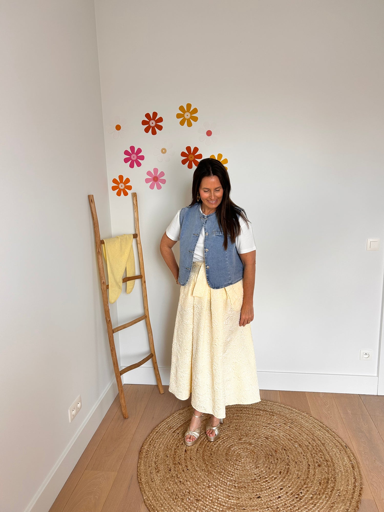 Lange A rok in butter yellow - My Dressing