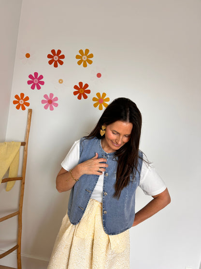 Denim gilet - My Dressing