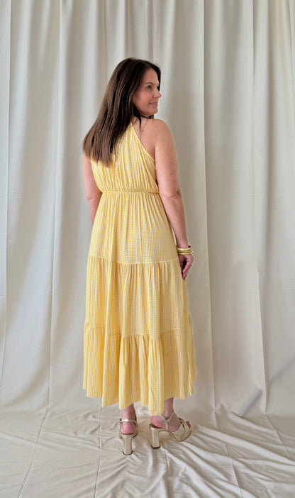 Gele maxi jurk - My Dressing