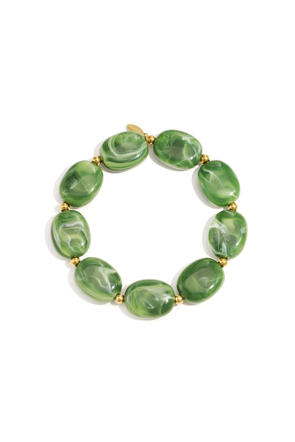 Kralen armband groen