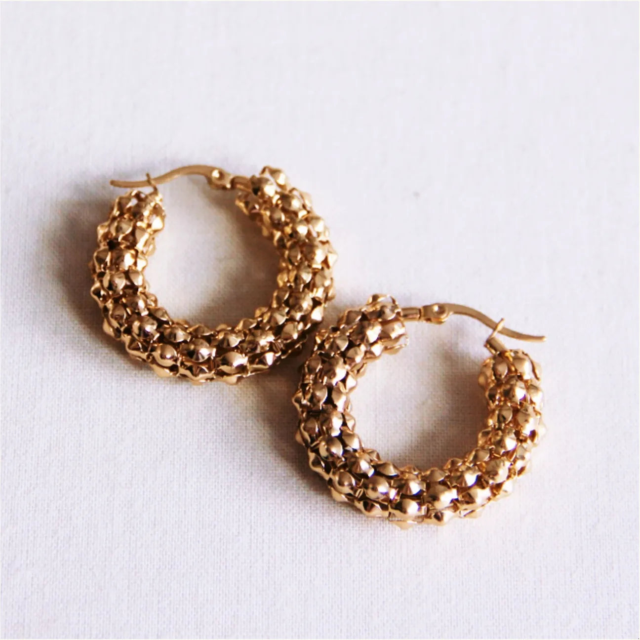 Party hoops earrings