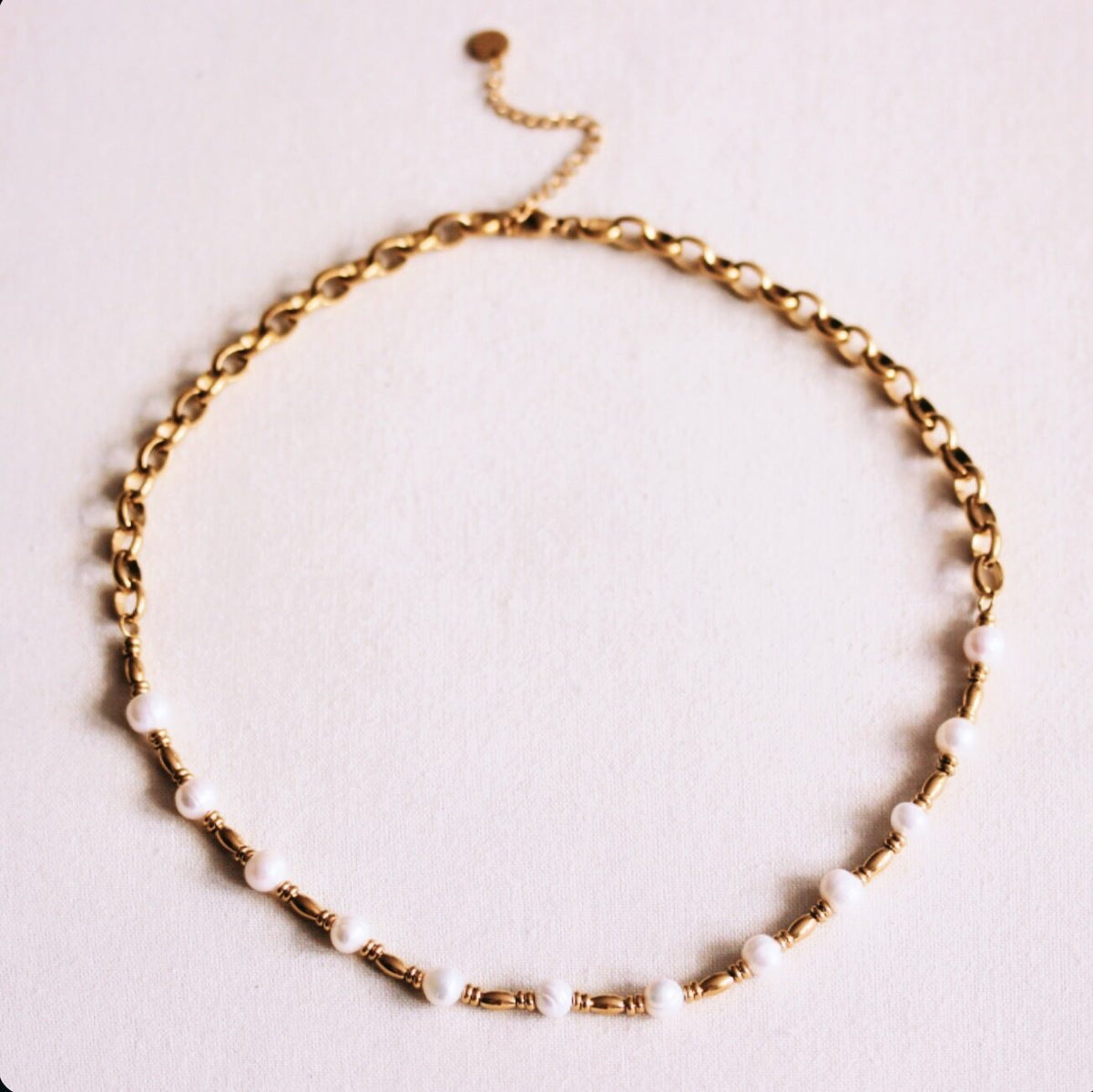 Schakelketting met parels