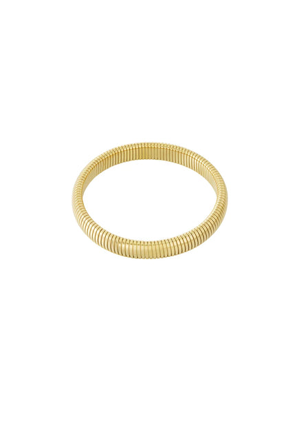 Retro bangle S gold