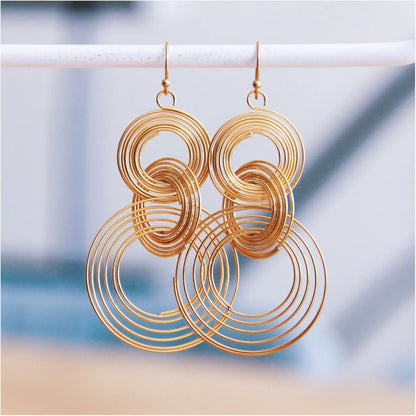 Twisted earrings Bazou