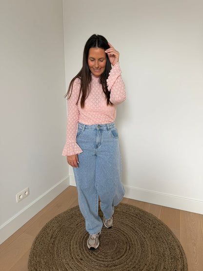Lichtroze longsleeve - My Dressing