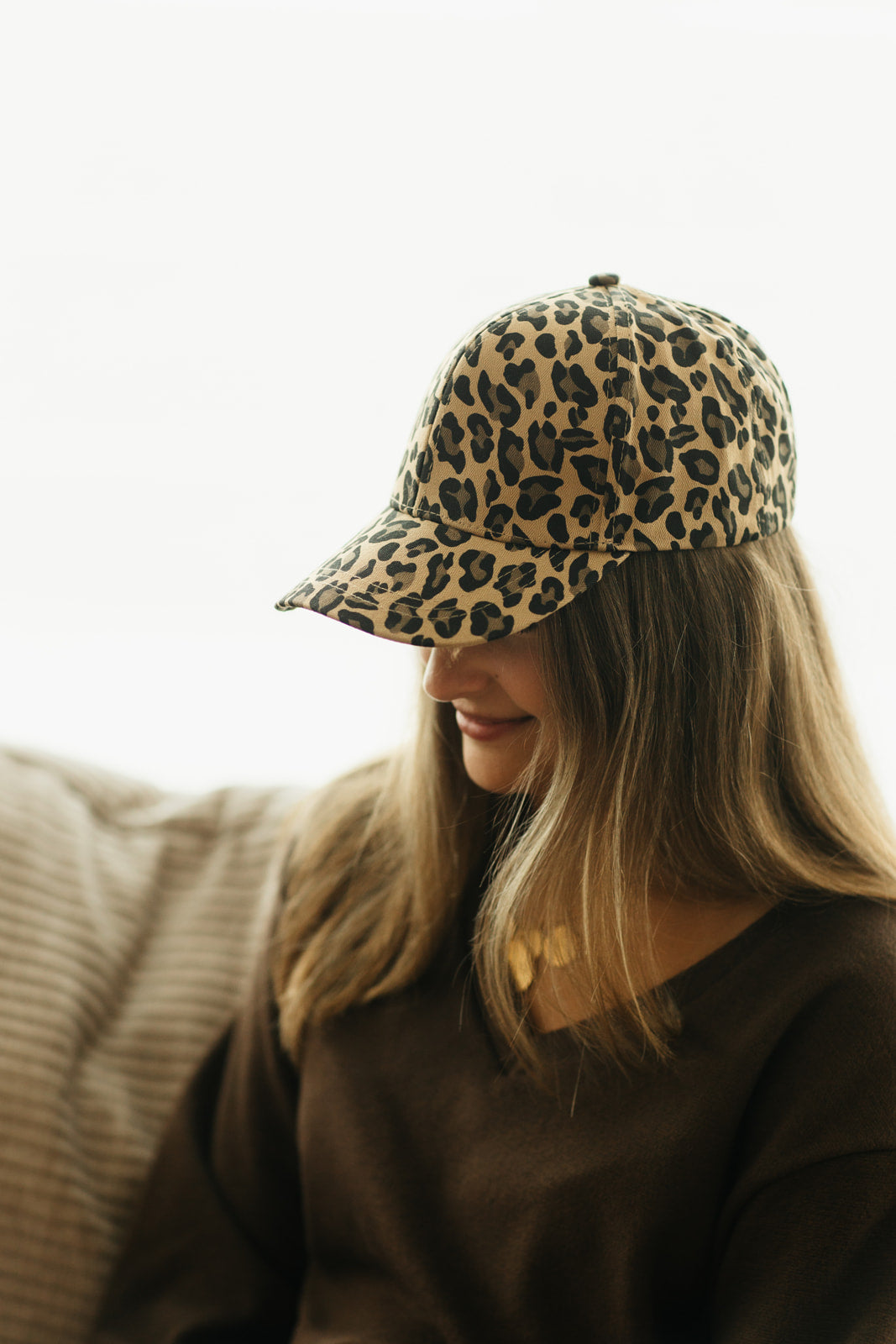 Leopard print cap dames – trendy luipaard baseball pet met verstelbare achterkant bij My Dressing