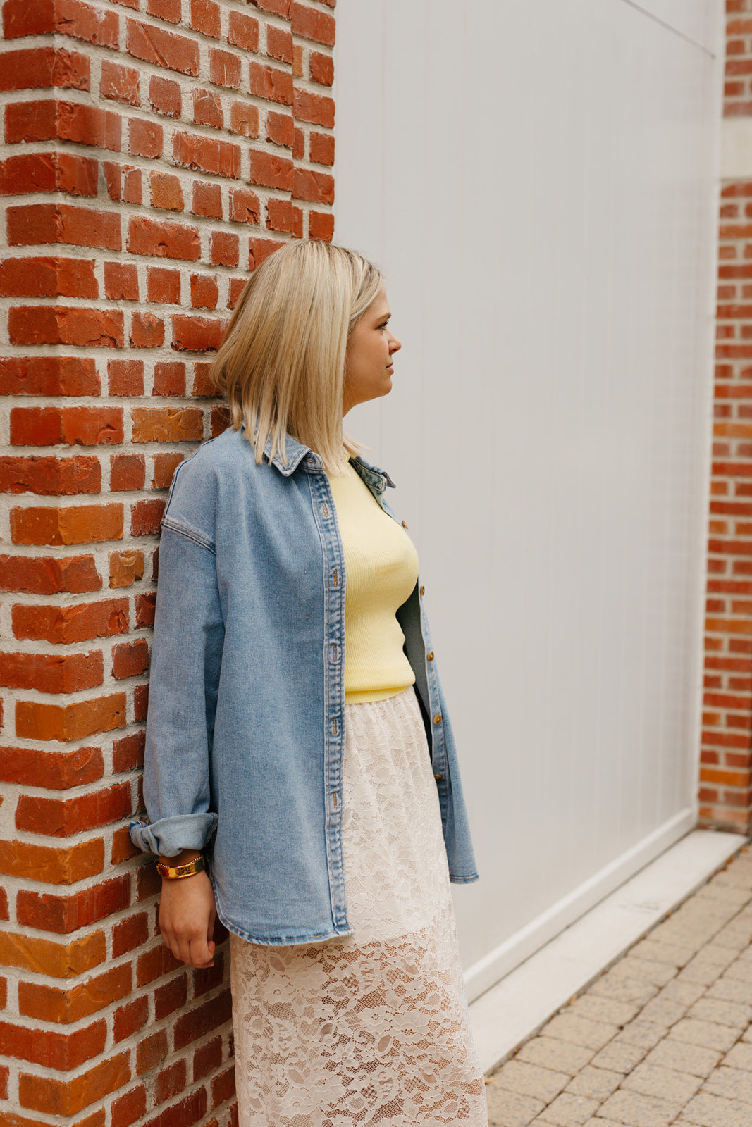 Denim shirt