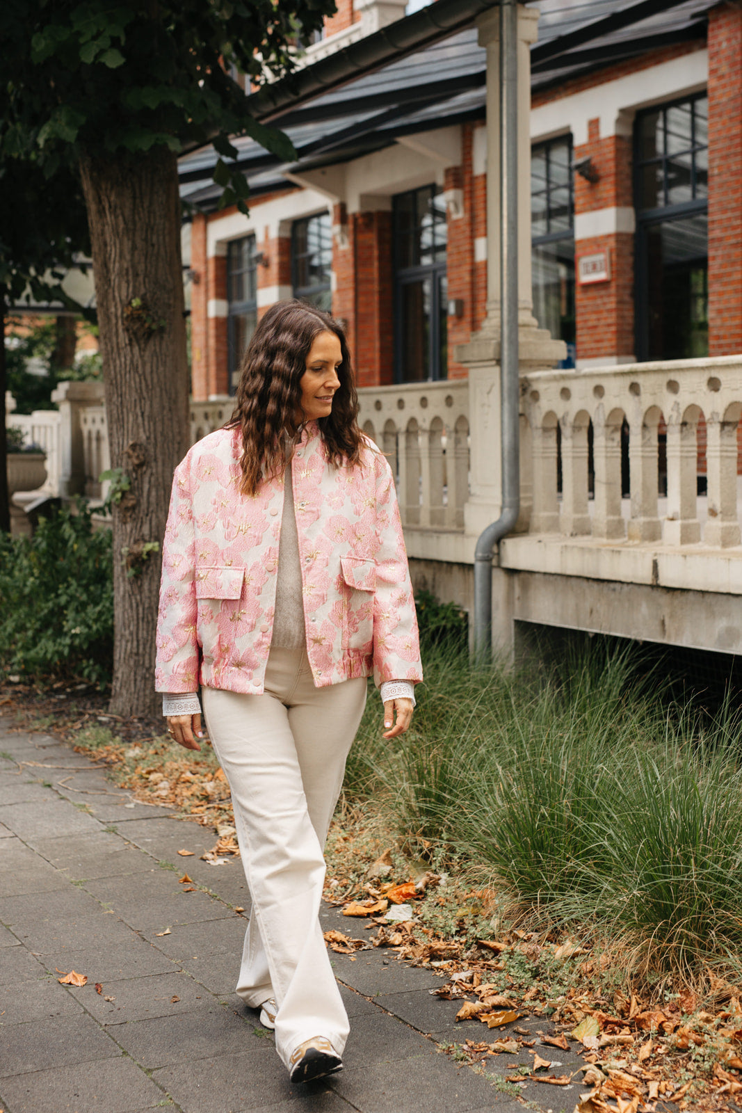 Blossom bomber jacket