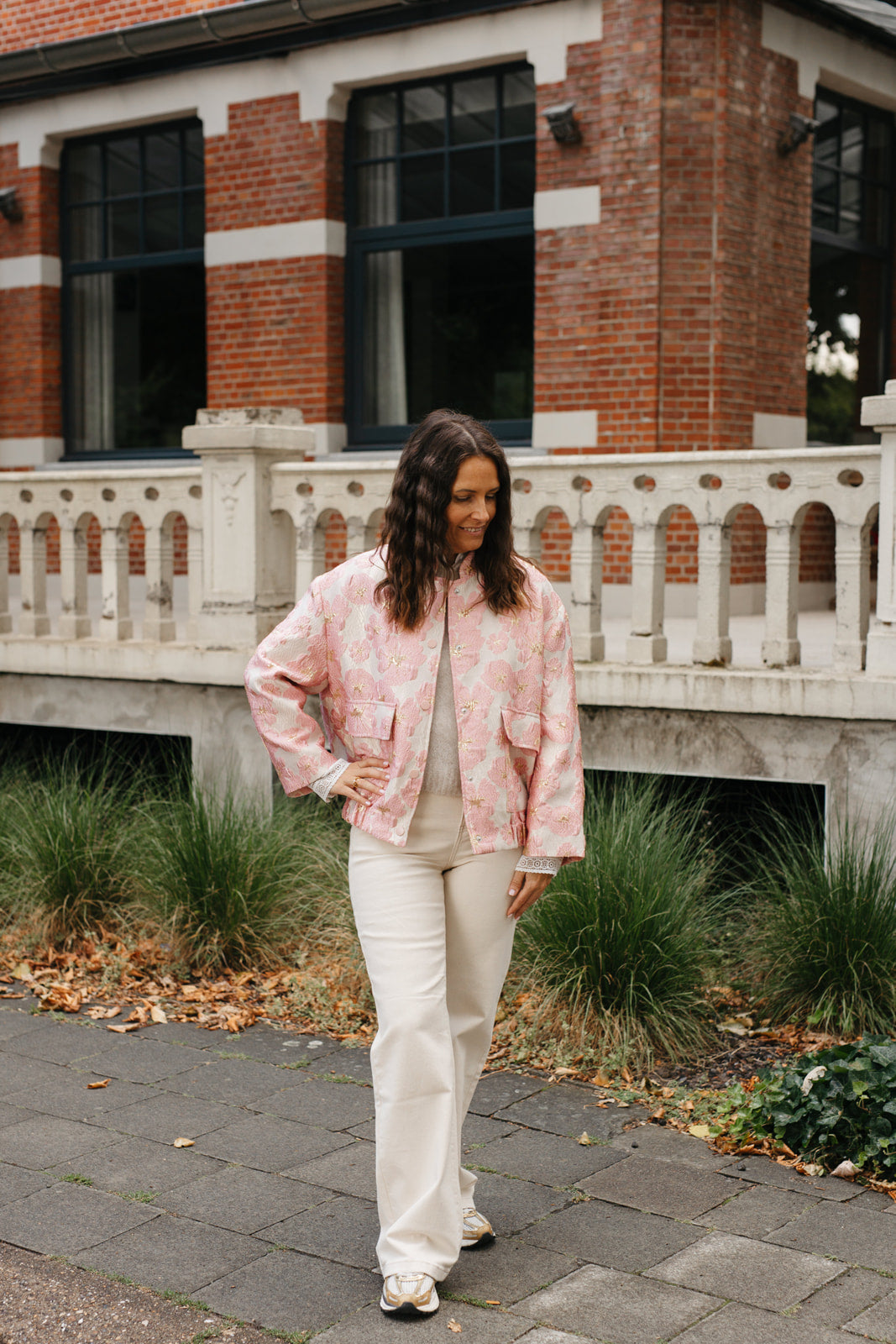 Blossom bomber jacket