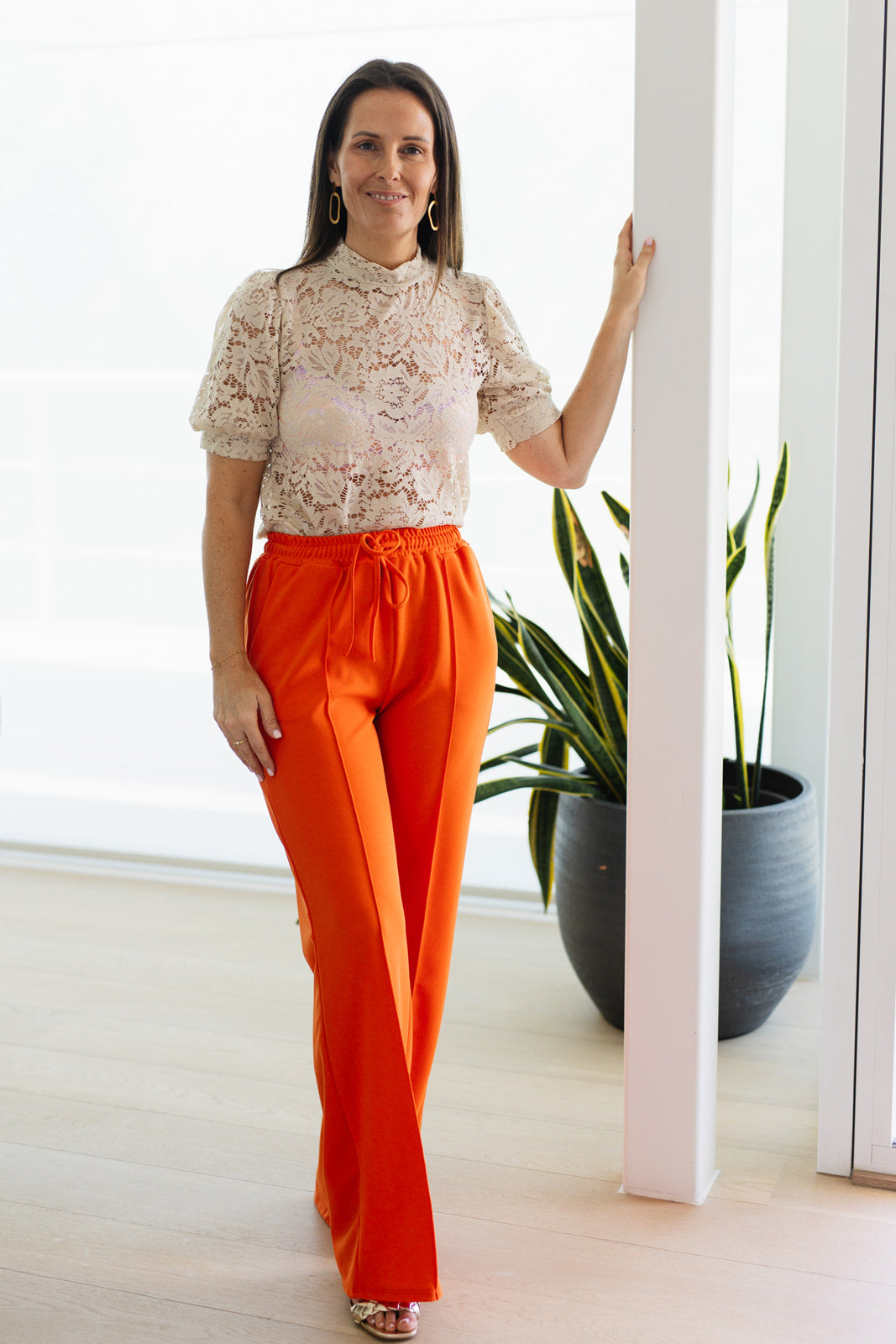 Mariella lace top